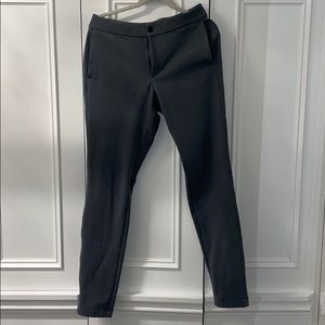 Lululemon grey dress pants with drawstring